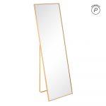 ESPEJO ORO ALUMINIO-CRISTAL DECORACIÓN 50 X 2