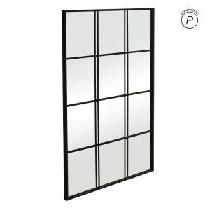 ESPEJO VENTANA METAL-CRISTAL DECORACIÓN 90 X 3 X 120 CM
