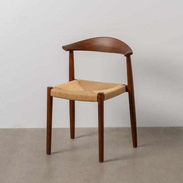 SILLA MARRÓN MADERA 43 X 44