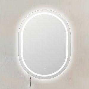 ESPEJO CON LUZ LED DECORACIÓN 60 X 3 X 80 CM