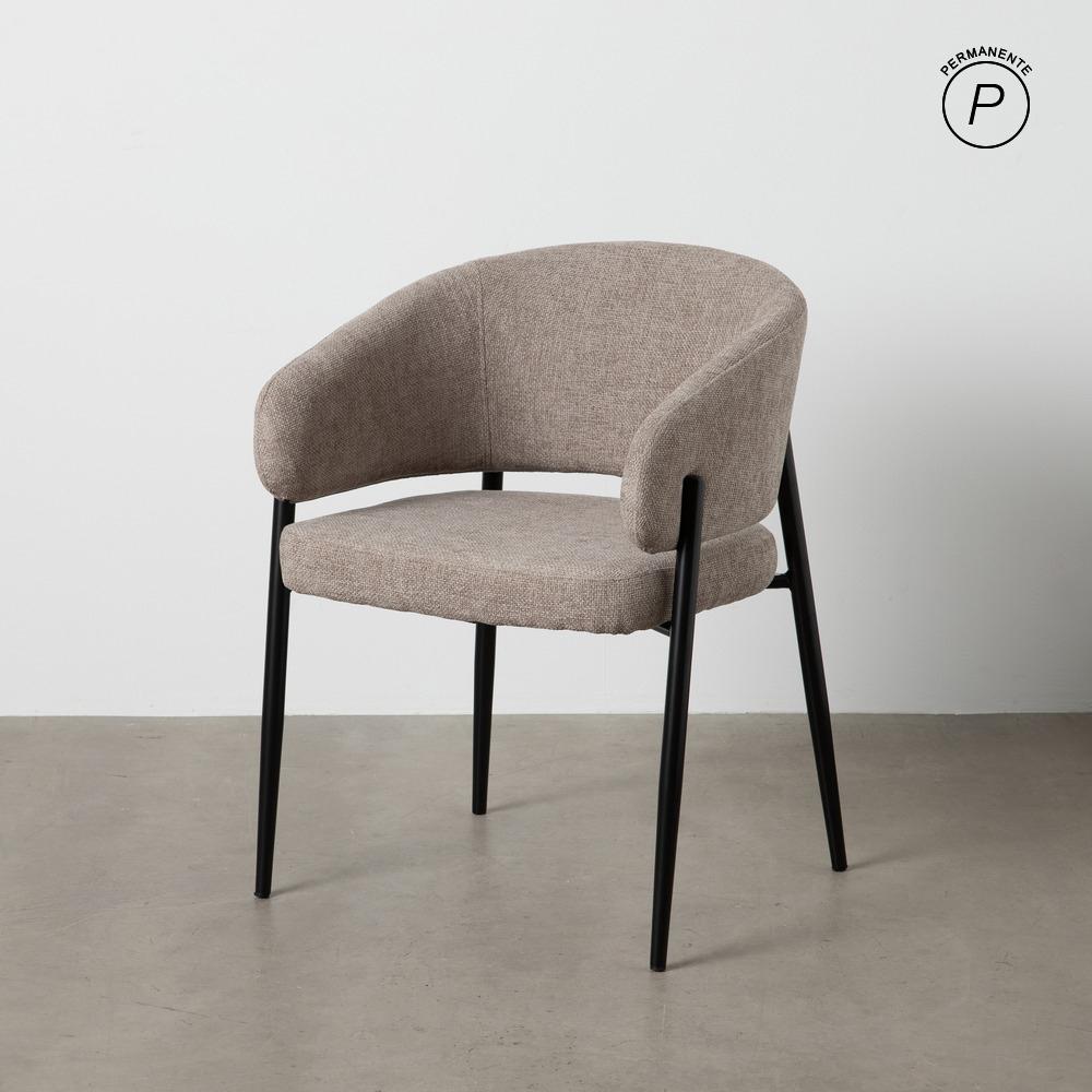 silla-taupe-tejido-metal-contract-60-x-57-x-79-cm-612595