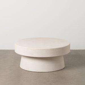 MESA CENTRO BLANCO DM 79 X 79 X 35 CM