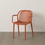 SILLA TERRACOTA POLIPROPILENO CONTRACT 57 X 57 X 78 CM