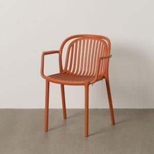 SILLA TERRACOTA POLIPROPILENO CONTRACT 57 X 57 X 78 CM