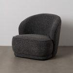 SILLÓN JASPEADO TEJIDO SALÓN 78 X 81 X 74 CM