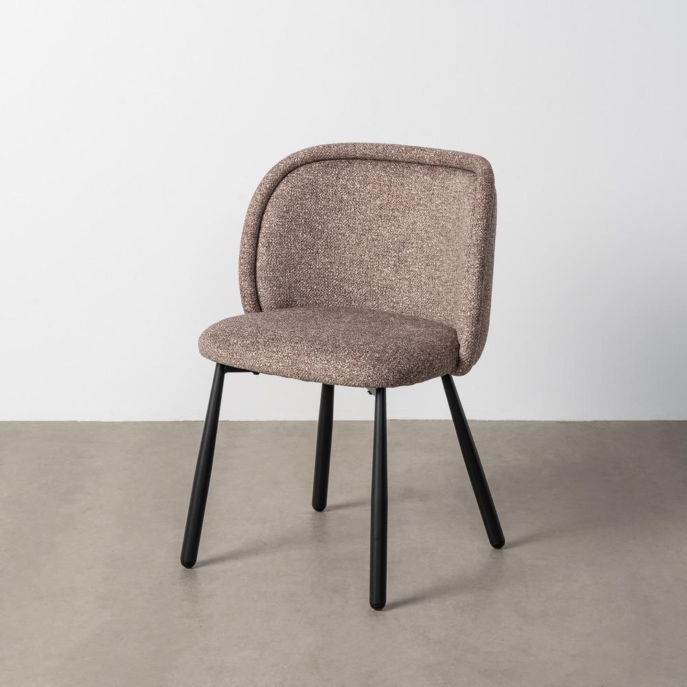 silla-jaspeado-taupe-tejido-metal-56-x-56-x-78-cm-615412