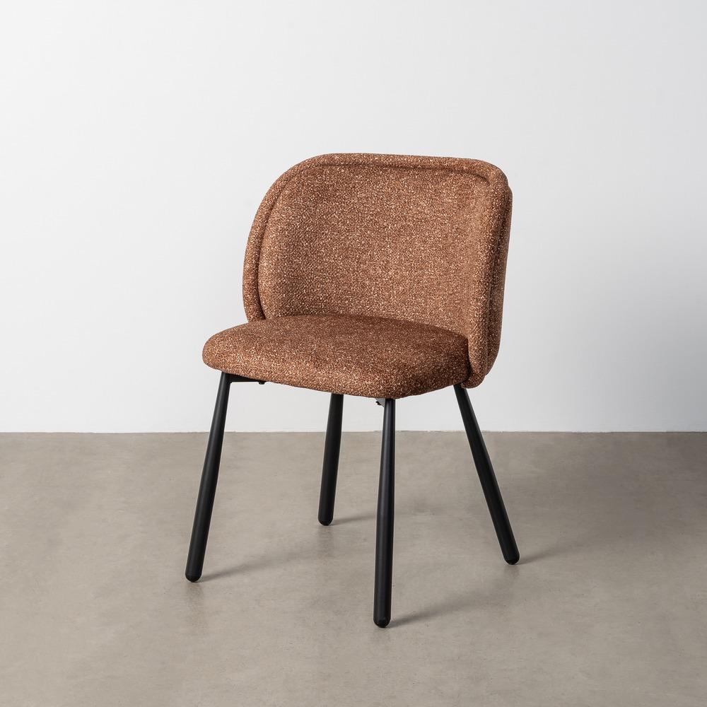 silla-jaspeado-ocre-tejido-metal-56-x-56-x-78-cm-615413