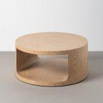 MESA CENTRO NATURAL DM SALÓN 80 X 80 X 36 CM