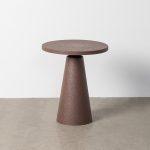 MESITA MARRÓN ACERO 50