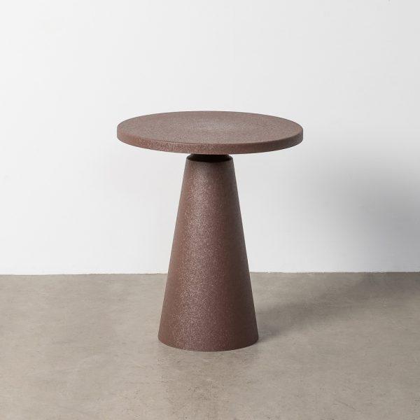 MESITA MARRÓN ACERO 50