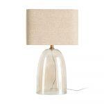 LÁMPARA MESA CRISTAL ILUMINACIÓN 41 X 25 X 66 CM