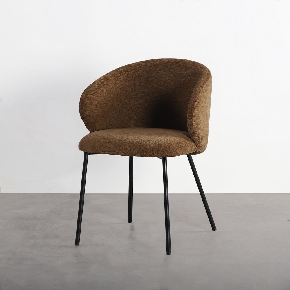 silla-marron-tejido-metal-contract-5650-x-56-x-7450-cm-616625