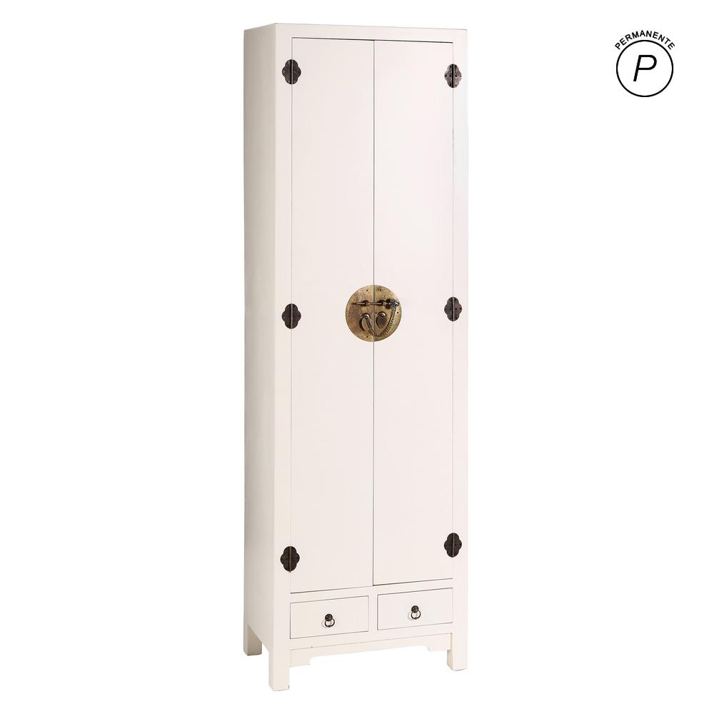 armario-2-puertas-y-2-cajones-blanco-55-x-33-x-185-cm-64536