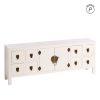 MUEBLE 8 CAJONES BLANCO 130 X 24 X 50