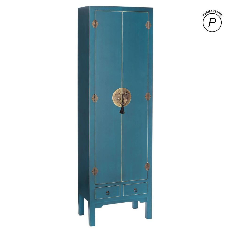 armario-2-puertas-y-2-cajones-azul-dm-55-x-33-x-185-cm-90959