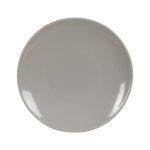 PLATO POSTRE GRIS STONEWARE COCINA 20 X 20 X 2