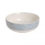 BOWL ORIENTAL BLANCO-AZUL PORCELANA 15
