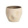 MACETERO PIEDRA CERÁMICA DECORACIÓN 30 X 30 X 29 CM