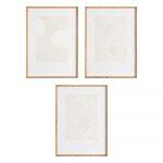 CUADRO RELIEVE 3/M BLANCO MADERA 52