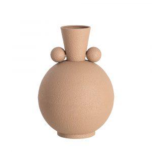 JARRÓN ARENA METAL 20 X 20 X 29 CM