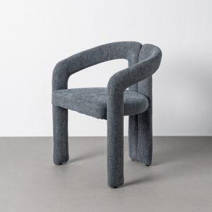 SILLA BRAZOS AZUL TEJIDO CONTRACT 60 X 46